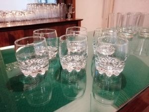 Juego De 6 Vasos Para Cognac Base De Esferas Y Finos Cortes Que Resaltan Su Calidad Y Reflejan La Luz Precio 420 Foto1